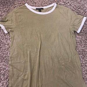 Comfy green cotton dress from forever 21